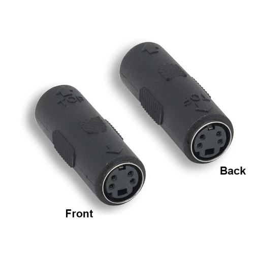 S-Video Female to female Coupler Extender MDIN-4 SVHS for TV VCR DVR Camcorder