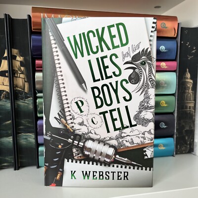 Baddies Book Box: Wicked Lies Boys Tell by K Webster Special Edition Sealed