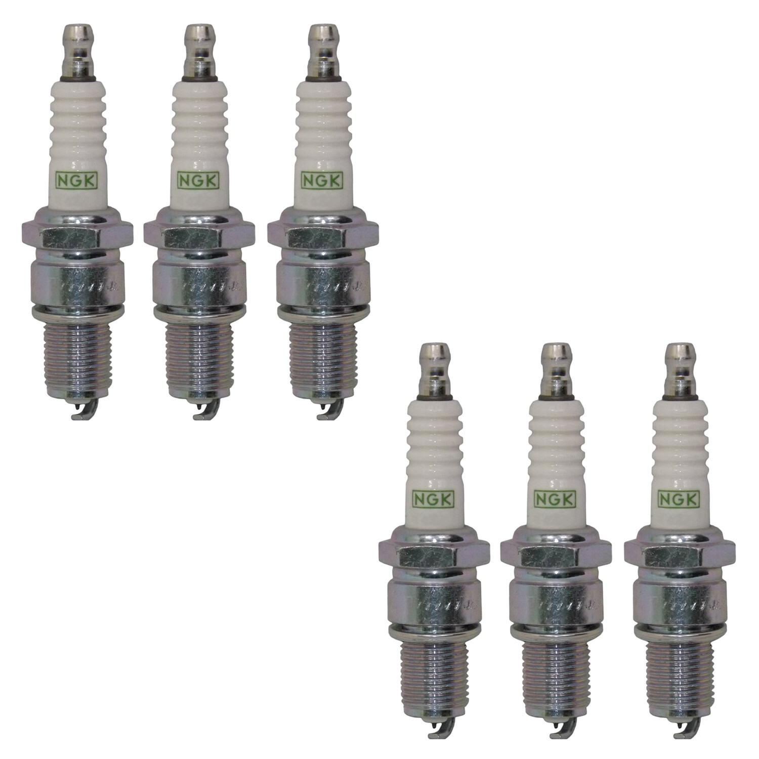 NGK G-Power Platinum Spark Plug Set 6 Pieces 2685 For Granada Cougar 3.8 V6