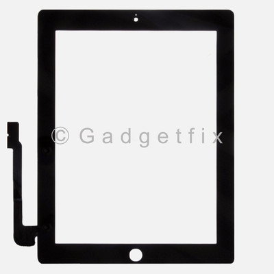 US iPad 3rd Gen Generation Compatible Touch Screen Panel Glass Digitizer  Lens