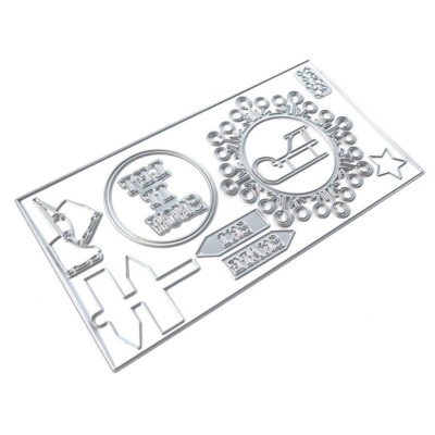 Elizabeth Craft Designs Metal Die December To Remember Collection Let it snow