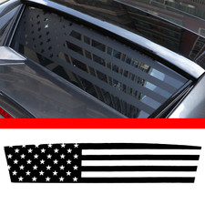 Rear Glass Sticker For Mazda Mx-5 Hardtop Spec 16-24 American Flag Style Vinyl