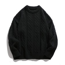 Men's Slim Fit Crewneck Sweater Casual Knitted Pullover Warm Sweaters