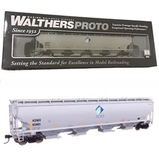 Walthers Proto 920-110307 HO 67' Trinity 6351 4-Bay Covered Hopper ADMX #63207