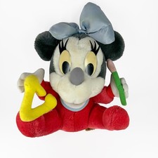 Baby Minnie Mouse Plush Applause Triangle Vintage Stuffed Toy Disney