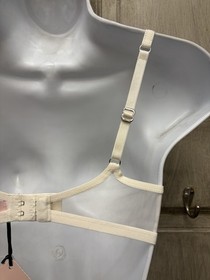 Agent Provocateur Lindie Bra l NWT l Ivory l 32C l Floral Embroidery