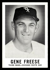 1960 Leaf Gene Freese #140 EX Chicago White Sox