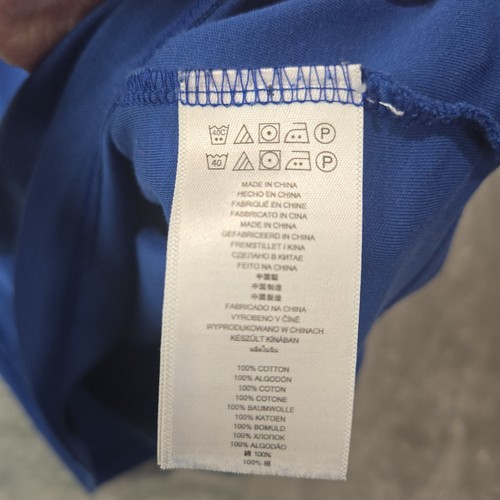 Michael Kors Youth Boys Polo Shirt Size L Royal Blue Short Sleeve 100% Cotton - Picture 6 of 9
