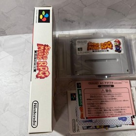 Mario RPG Famicom box manual Japan Region