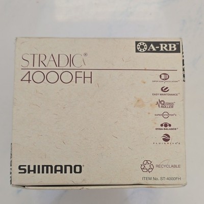Shimano Stradic 4000FH Spinning Reel 4+1 Bearings, Box, Extra
