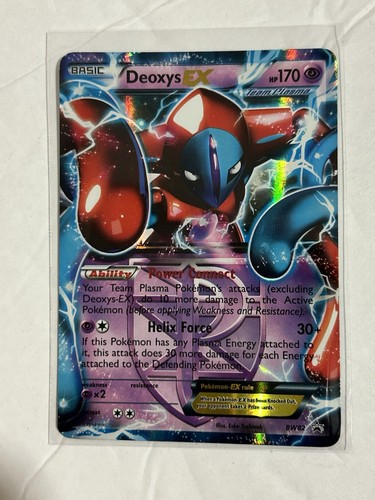 Pokémon TCG Deoxys-EX Black Star Promos Holo Card BW82