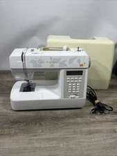 Husqvarna Viking HuskyStar C10 Sewing Machine Lost Foot Pedal Works Great