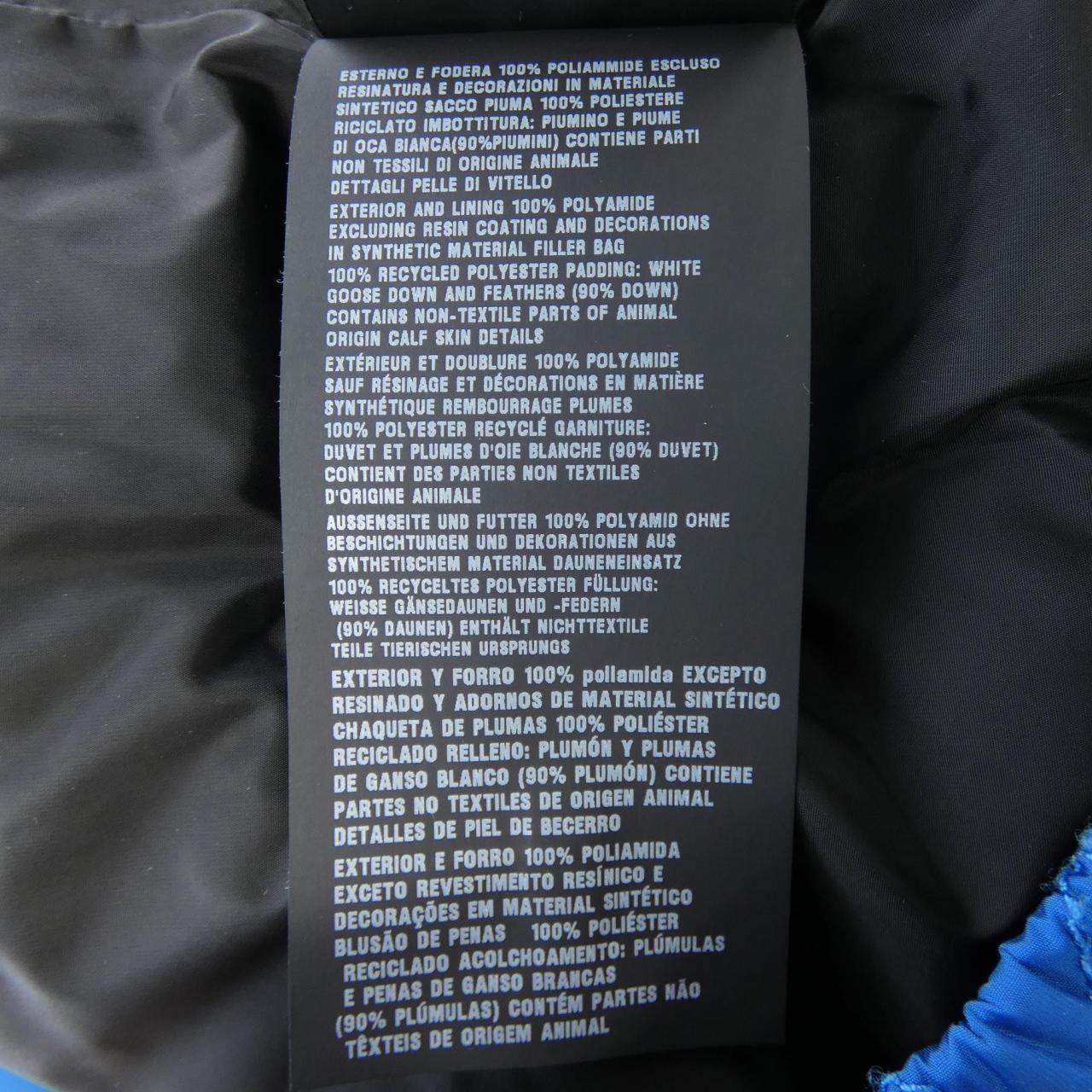 Authentic PRADA PRADA Triangle Logo SGN460 R172 Q04 Down Jacket #270-004-196... thumbnail 3