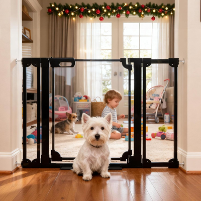 #ad #ad 30.7quot; Tall Clear Acrylic Baby Gate 29.5quot; 47.2quot; Wide Pressure Mounted Clear Dog G $324.99