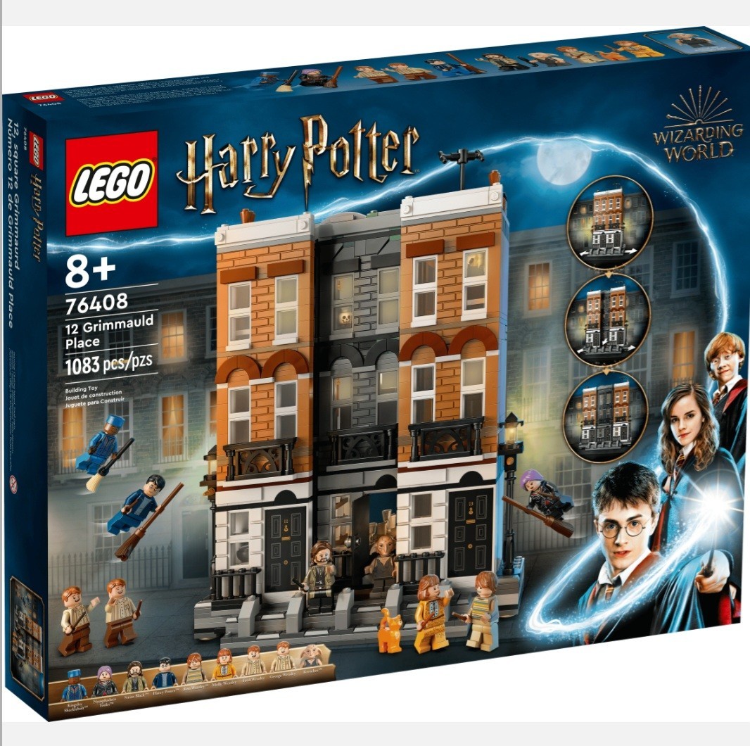 LEGO 76408 Harry Potter 12 Grimmauld Place w/Sirius Black Mini Fig FREE SHIP NIB