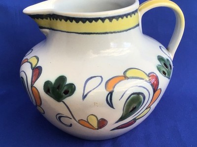Vintage Buchan Portobello Scotland Steinzeug 2 Lt Krug. Handbemalung Sutherland 16 cm