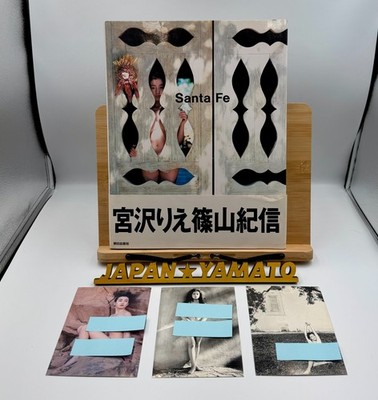 Rie Miyazawa Santa Fe 1991 Japan Photobook by Kishin Shinoyama w/ Obi Excellent