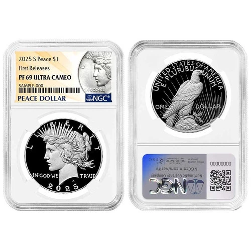2025-S Peace Dollar (2021-Present) Proof — photo from the most recent tracked eBay sale