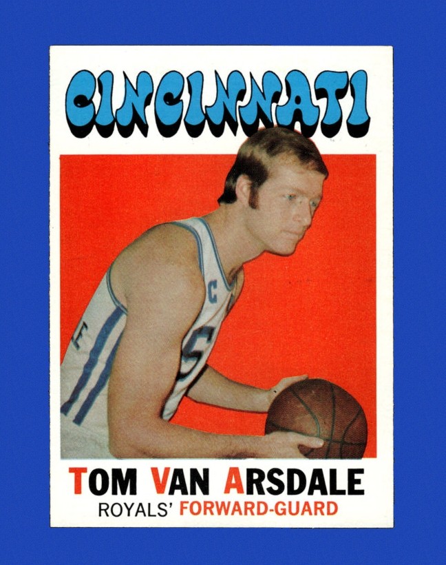 1971-72 Topps Set-Break # 75 Tom Van Arsdale NR-MINT *GMCARDS*