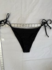 Women's Black Swim Bottoms, Tie strings - NWoT - Size Medium