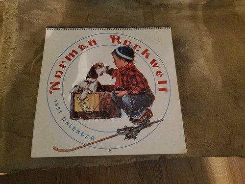 1991 Norman Rockwell calendar