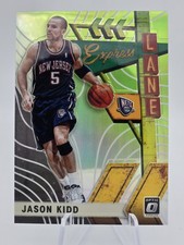 2019-20 Panini Donruss Optic - Express Lane Jason Kidd #18 Lime Green Prizm /149