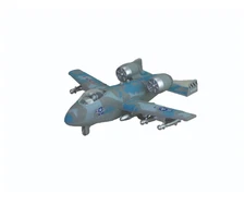 InAir Jumbo Diecast Pullbacks A-10 Warthog - Color Blue Camo
