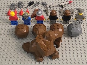 LEGO Rock Raiders Jet Axel Bandit Tool Minifigs 4930 4940 4950 4980 4990 