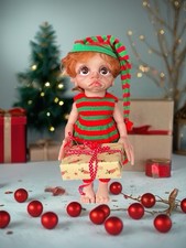 Weihnachten Deco Elfen  Puppe weich Vinyl