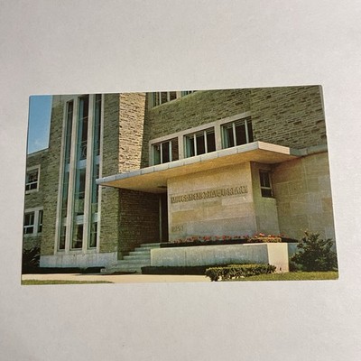 Mills Memorial Library, McMaster University, Hamilton, Ontario, Vintage Postcard