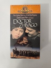 Doctor Zhivago 1965 Movie VHS Sealed NOS MGM Home Video 1988 Turner David Leon