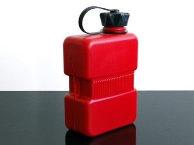 1 Liter Reserve Kanister Flasche Reservetank Zusatztank für Motorrad Custombike