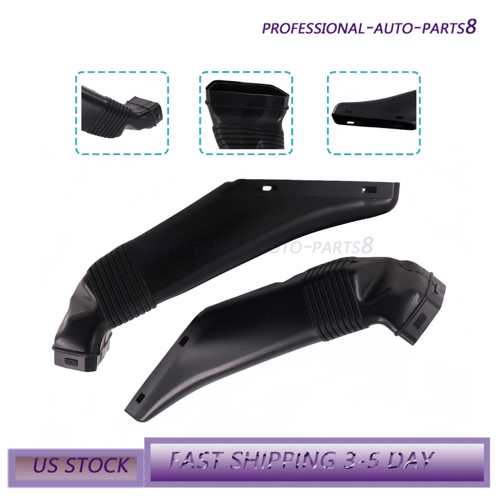 NEW 3W0129531 For Bentley Gt GTC Flying Spur Intake Air Duct Pipe Kit US