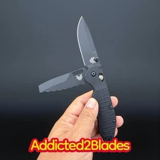 Benchmade 365BK Outlast First Production 3V S30V Black Knife Rare Never Cut