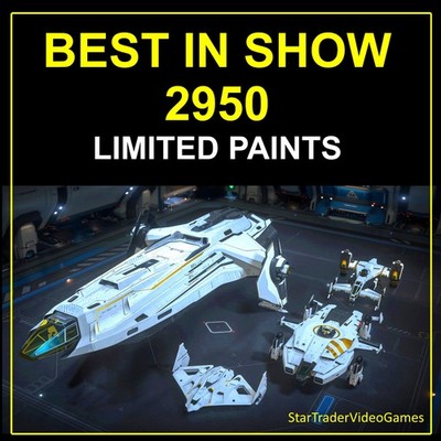 STAR CITIZEN PAINTS - BEST IN SHOW 2950 LIMITED PAINT PACK / SKIN
