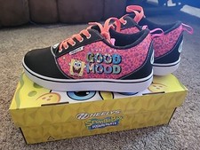 Heelys Sneaker Shoes Spongebob Skate Adult Pro 20 Skate Authentic Womens Sz 9