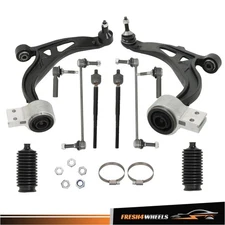 Front Lower Control Arms Sway Bars Tie Rods K622916 For 2013-16 Ford Taurus Flex