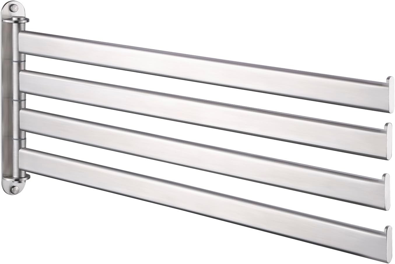 Racks For Bathroom, 19.5" 19.5-inch (4 Bars), Brushed Finish