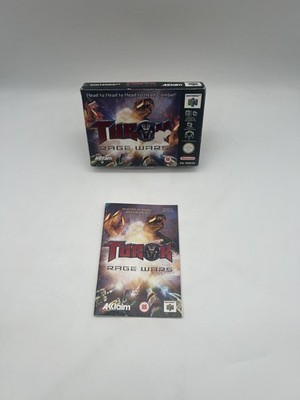 Turok: Rage Wars - Nintendo 64 - N64 - Leerkarton - OVP + Anleitung - Ohne Spiel