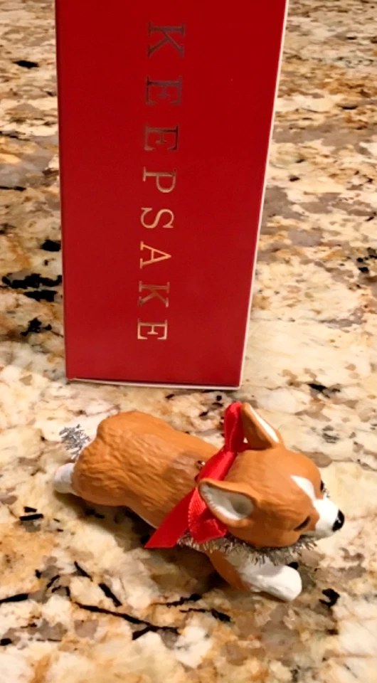 Hallmark 2018 Welsh Corgi Keepsake 28th In The Puppy Love Series~ - Imagem 2 de 4