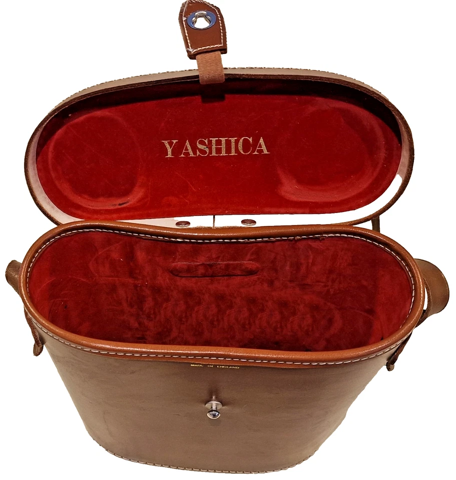 Vintage YASHICA 7x50 Binocular With Original Leather Case Y- No. 571682 - Image 4 of 4