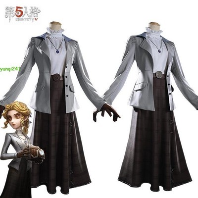 Identity V Survivor Reporter Alice DeRoss Cosplay Costume Full Set Clothing Suit