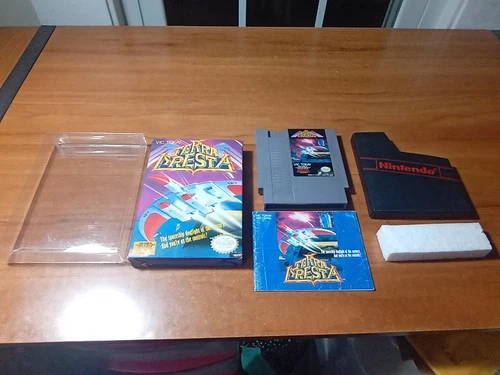 CIB Terra Cresta (Nintendo Entertainment System NES, 1990) Complete *TESTED*