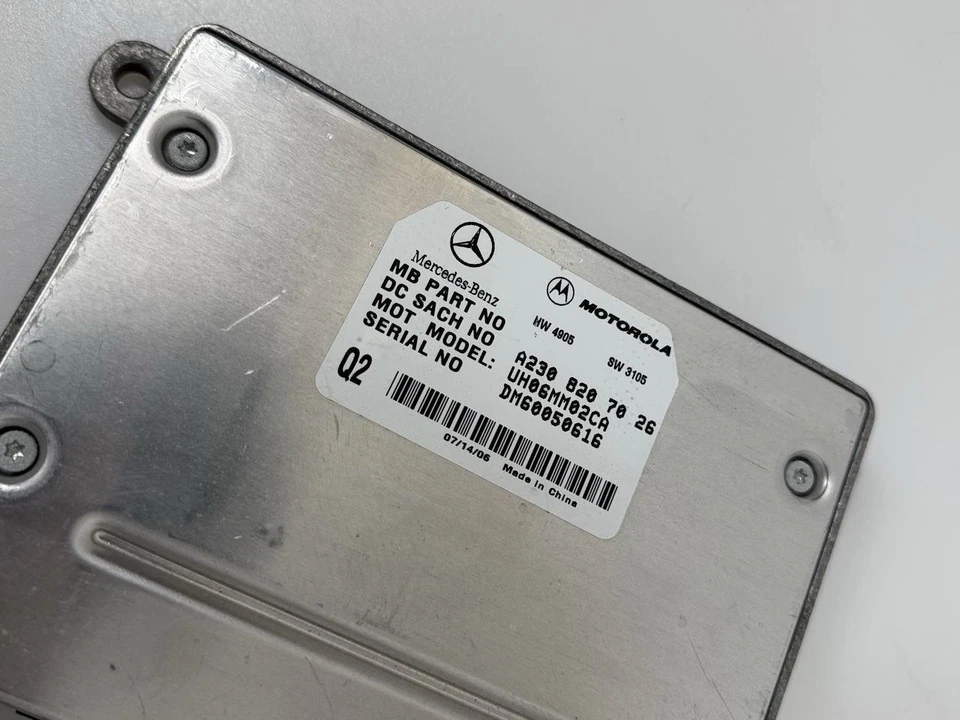 06-12 梅赛德斯 X164 GL450 E350 E550 通信控制模块单元 — 第 3/4 张图片