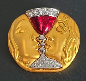 レア　DALI JOIES ダリミュージアムレプリカ　ハート型ブローチ Dali Brooch | eBay