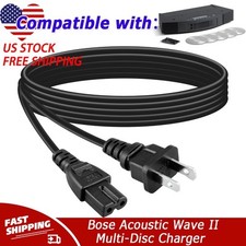 AC Power Cord Cable Plug Lead For Bose Acoustic Wave II Multi-Disc Changer