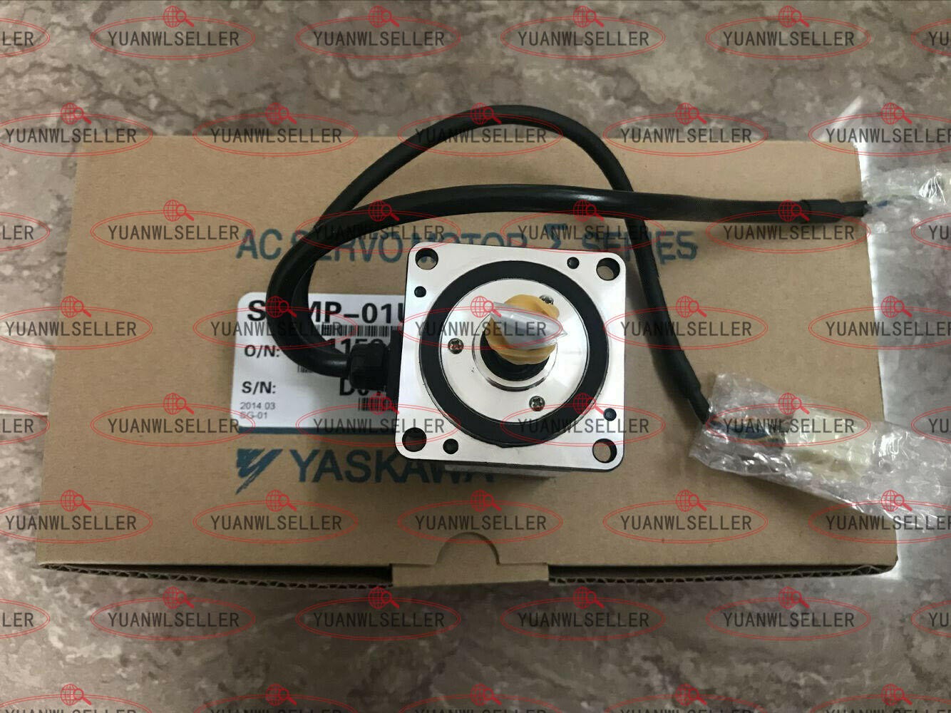 1PCS NEW YASKAWA AC SERVO MOTOR SGMP-01U312S SGMP01U312S
