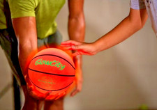 GLOWCITY GLOW n the Dark Basketball - Size 5, Light up Ball for Kids, Teen