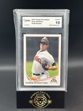 🔥2013 Topps Pro Debut  Chris Stratton  #168 Salem-Keizer Volcanoes - GMA 10🔥