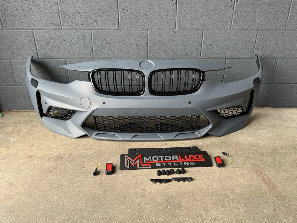FOR BMW 3 SERIES F30 F31 M2C M3CS STYLE FRONT BUMPER 2012-2018